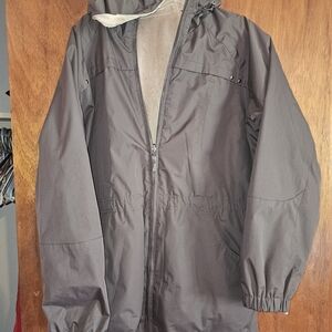 Men's Brown Hooded Jacket